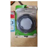 Assorted Automotive Parts Lot including Dorman Sending Unit Retainers, Autolite Spark Plugs, and Anti-Theft Door Lock Knobs