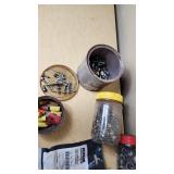 Assorted Hardware and Fasteners Lot including Kohler Air Cleaner Seal Kit