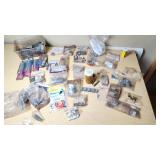 Various Hardware and Plumbing Parts including SharkBite Connectors, Springs, and Belwith Cabinet Hardware