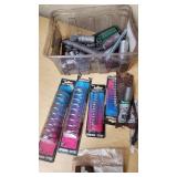 Various Hardware and Plumbing Parts including SharkBite Connectors, Springs, and Belwith Cabinet Hardware