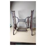 Singer Cast Iron Sewing Machine Base