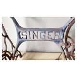 Singer Cast Iron Sewing Machine Base
