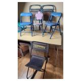 Lot of Folding and Sports Chairs