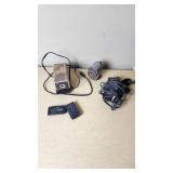 Vintage Bostitch Stapler, Magnetic Key-Locker Boxes, and Power Adapter Lot