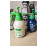 Lot of Garden Sprayers Including Home & Garden Sprayer and Aqua Force Water Balloon Filling Station