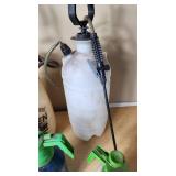 Lot of Garden Sprayers Including Home & Garden Sprayer and Aqua Force Water Balloon Filling Station