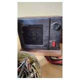 Assorted Electrical Components and Tools including Auto Heater Fan, Wires, and Accessories