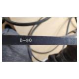 Goodyear Hi-Power II and Other V-Belts featuring various sizes such as B84, B88, and B90