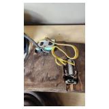 Electrical Cables and Outlet Panel with Accessories