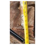 Two Steel Ice Auger Shafts