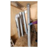Galvanized Duct Pipes and Accessories 6 1/2"