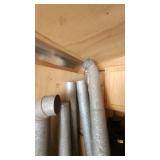 Galvanized Duct Pipes and Accessories 6 1/2"