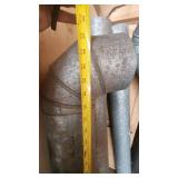 Galvanized Duct Pipes and Accessories 6 1/2"