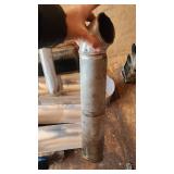 Mixed HVAC Parts and Supplies including Vent Pipes, Elbows, and Fittings