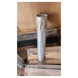 Mixed HVAC Parts and Supplies including Vent Pipes, Elbows, and Fittings