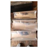 Mixed HVAC Parts and Supplies including Vent Pipes, Elbows, and Fittings