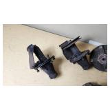 Lot of Mechanical Parts and Gears Including Pulleys and Spindles