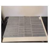 NEW THRESHOLD WASHABLE ACCENT RUG (GRAY) 30”x46”
