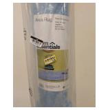 NEW ROOM ESSENTIALS AREA RUG (BLUE SHAG) 4’5’x6”