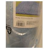 NEW ROOM ESSENTIALS AREA RUG (BLUE SHAG) 4’5’x6”