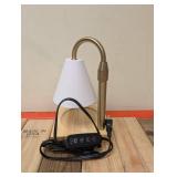 MIKASA HOME ACCENTS ADJUSTABLE HEIGHT CANDLE WARMER WHITE