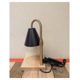 MIKASA HOME ACCENTS ADJUSTABLE HEIGHT CANDLE WARMER BLACK