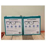 (2) NEW FOSTER GRANT +2.00 READING GLASSES 3PK.
