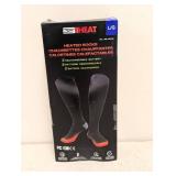 32 DEGREE HEAT HEATED SOCKS-LARGE
