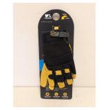 NEW HYDRA HYDE WATER RESISTANT LEATHER WORK GLOVES