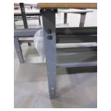 METAL, HEIGHT ADJUSTABLE, U-LINE PACKING TABLES