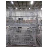 U-LINE, COLLAPSIBLE, WIRE CONTAINERS