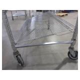 CARI ALL, METRO STYLE,  WIRE SHELVING ON WHEELS
