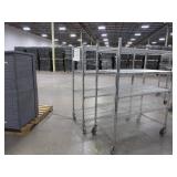 CARI ALL, METRO STYLE, WIRE SHELVING ON WHEELS