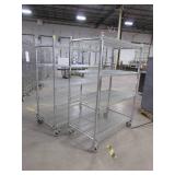 CARI ALL, METRO STYLE, WIRE SHELVING ON WHEELS