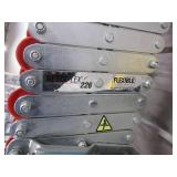 FLEXIBLE, ROLLING, EXPANDING, CONVEYOR UNIT