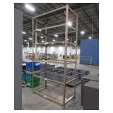 STEEL SHELVING UNIT FRAME