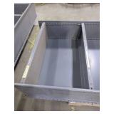 GRAY MEAL SHELVING UNITS - DOUBLE WIDE AND SINGLE WIDE