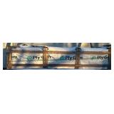 PLY GEM Lot of 2800-  0.75 in. x 1-1/2 in. x 12.6 ft. Wicker Vinyl Finish Trims