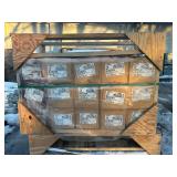 PLY GEM Lot of 150- 3 in. x 3/4 in. Wicker Outside Corner Posts Retail Value of $2,697