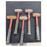 Lot of 5 Sledgehammers