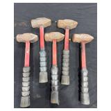 Set of 5 Sledgehammers