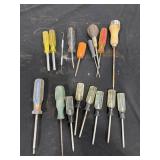 Assorted Screwdrivers & Hand Tools