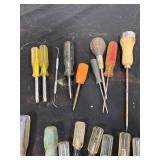 Assorted Screwdrivers & Hand Tools