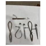 Assorted Metal Calipers & Dividers