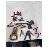 Assorted Clamps Lot