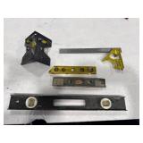 Assorted Leveling Tools Lot