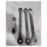 Assorted Ratcheting Box Wrenches