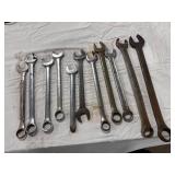 Assorted Combination Wrenches Lot