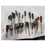 Assorted Screwdrivers & Nut Drivers