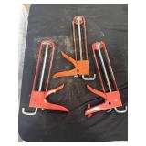 Lot of 3 Caulk Guns